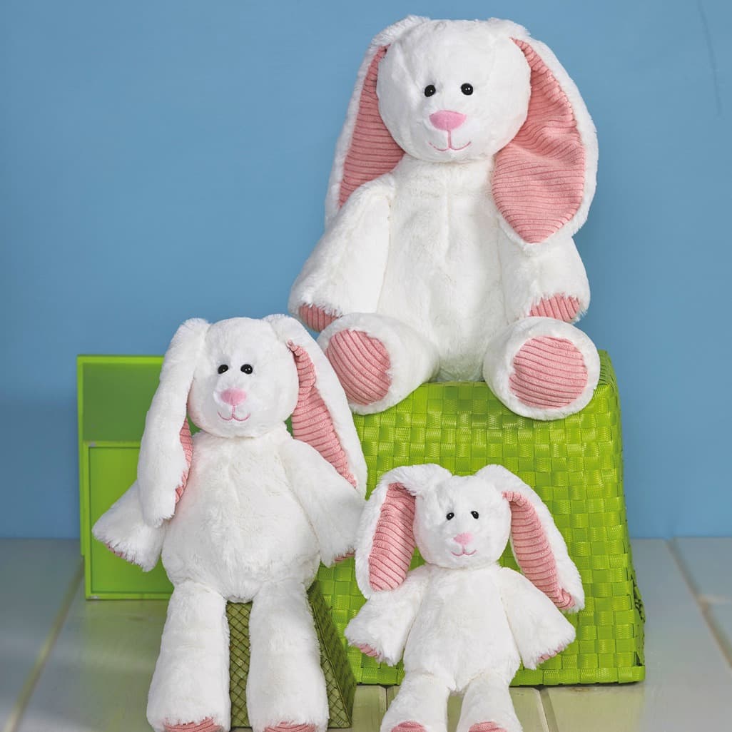 Marshmallow Junior Cottonball Bunny – 9″ - thumbnail 3