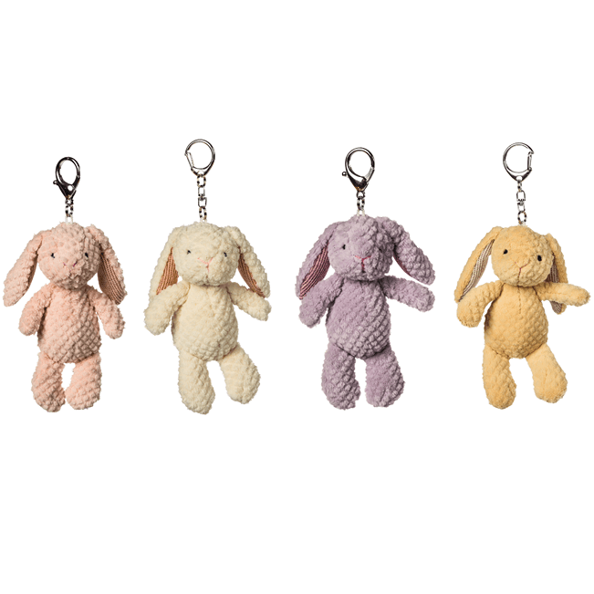 Nibbles Bunny Bag Charm Set – 5″