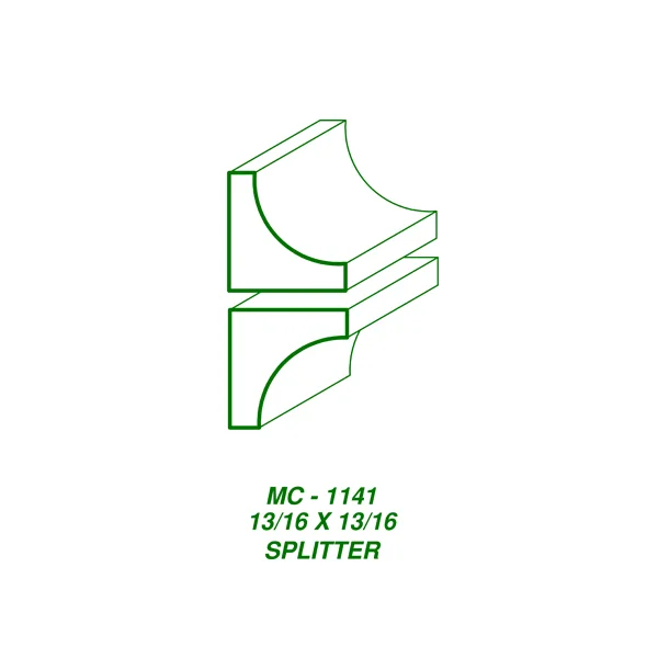 MC-1141 (13/16 x 13/16″) SPLITTER SAMPLE