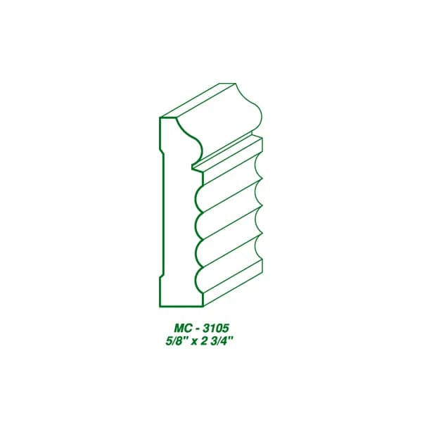 MC-3105 (5/8 x 2-3/4″) SAMPLE