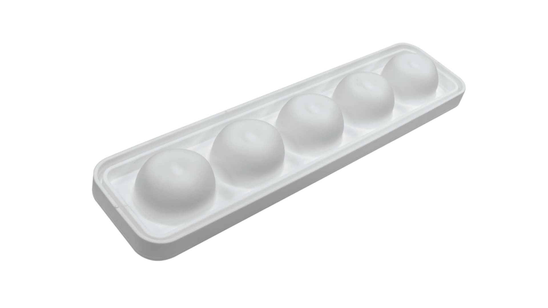 Silikomart Mela Ciliegia & Pesca 115 3D Mold Set w/ Tray, 5 cavities