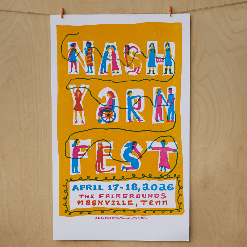 Nash Yarn Fest 2026 Poster