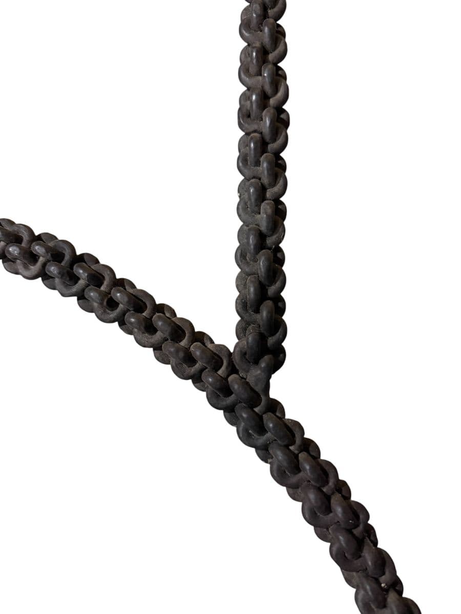 Vintage Paul Ferrante Chain Link Iron Coffee Table - thumbnail 7