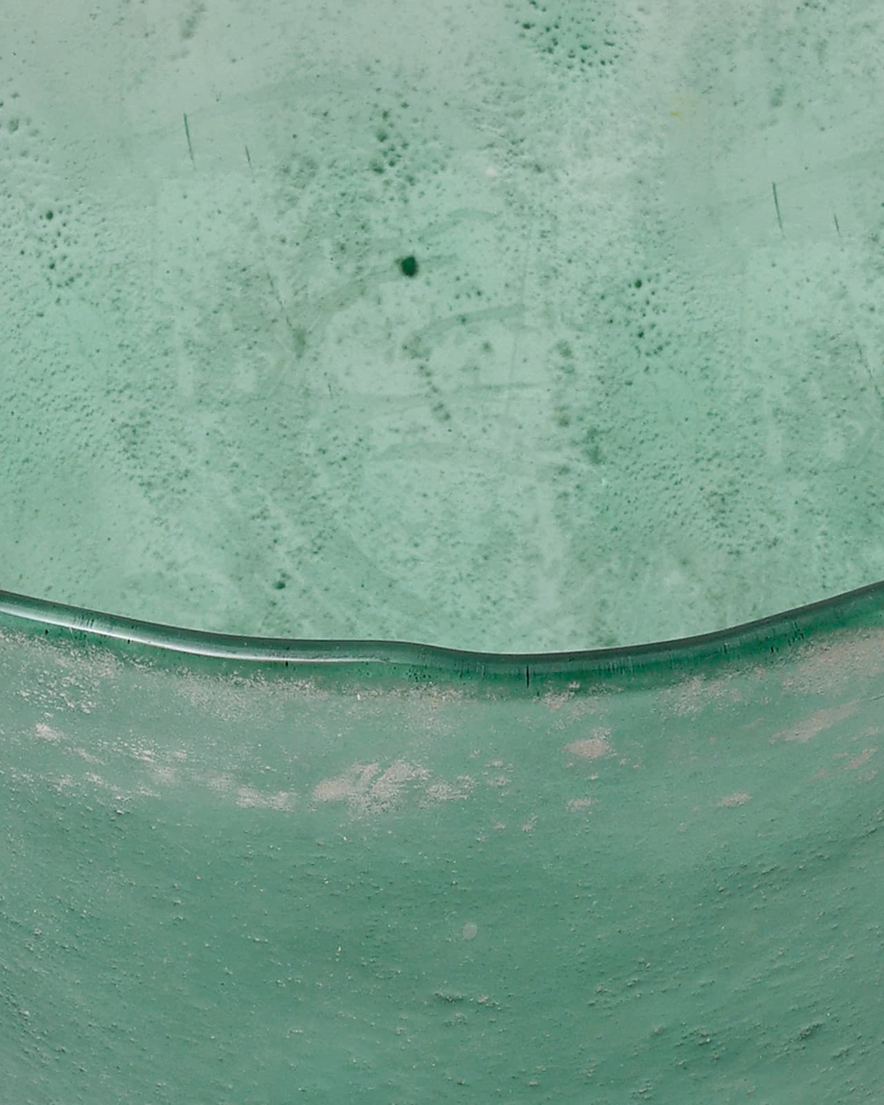 Seaglass Green Soda Coated Vases - thumbnail 5