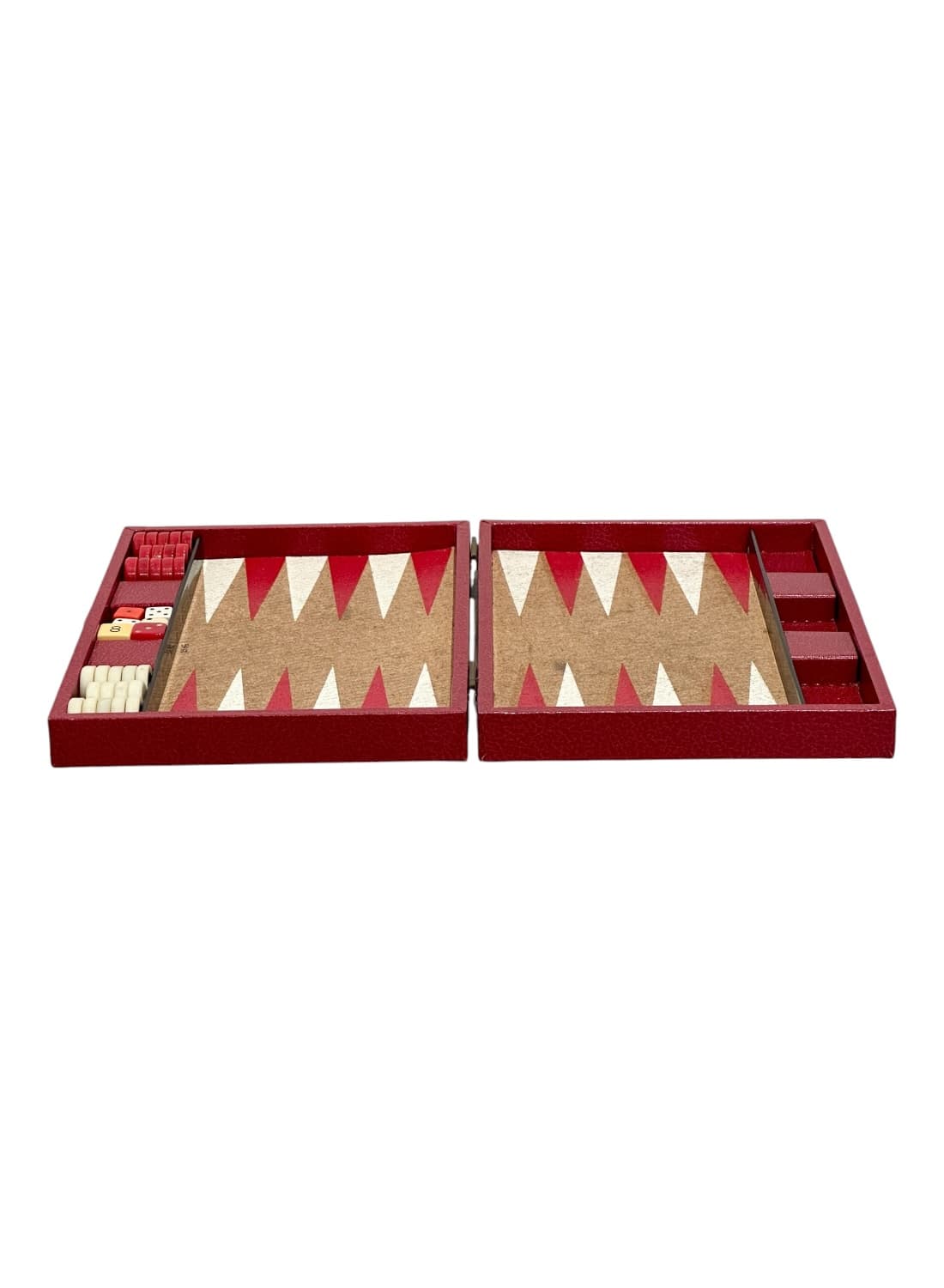 Vintage Mid Century Travel Backgammon Set - thumbnail 2