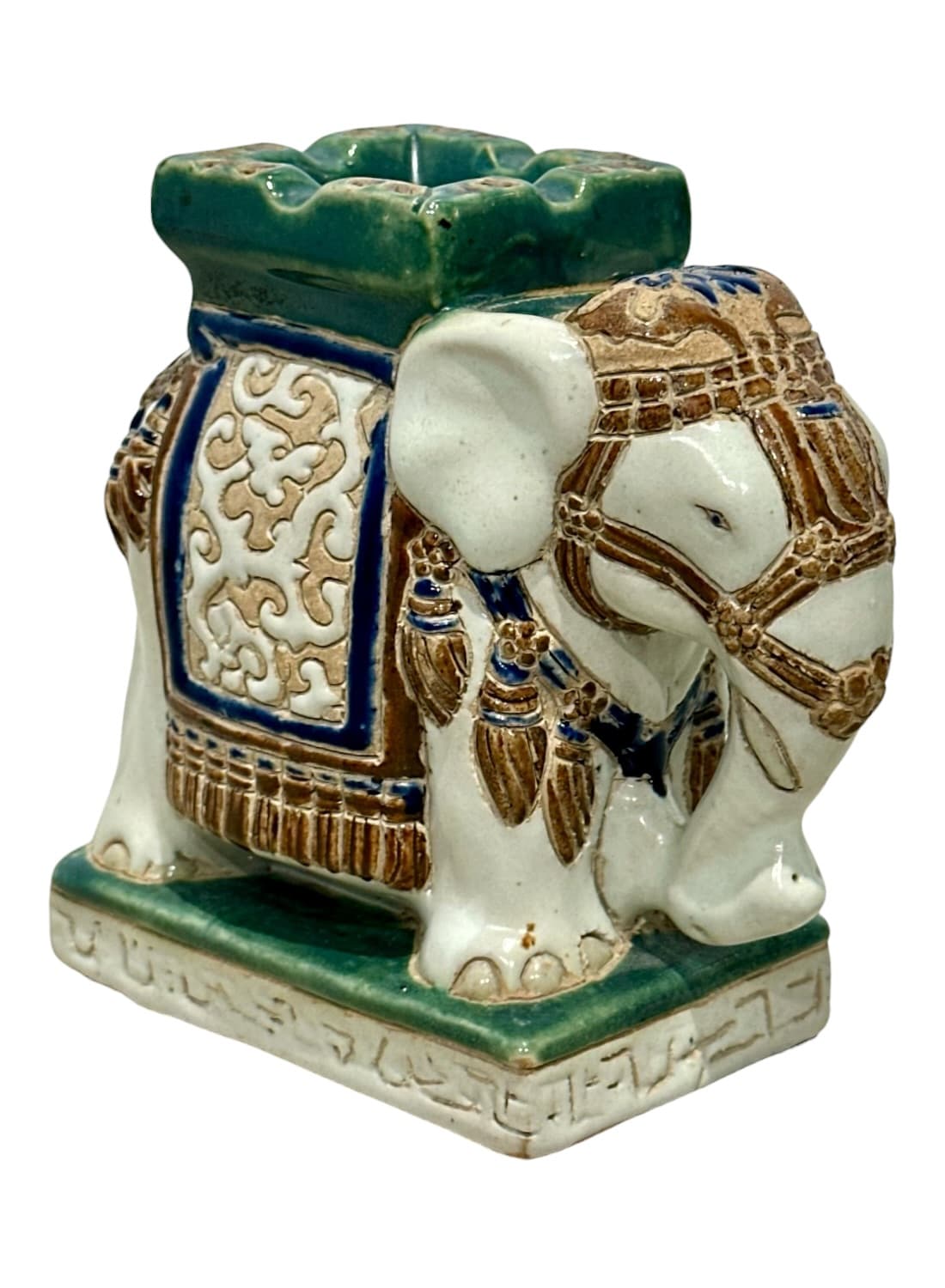 Vintage Ceramic Petite Elephant - thumbnail 2