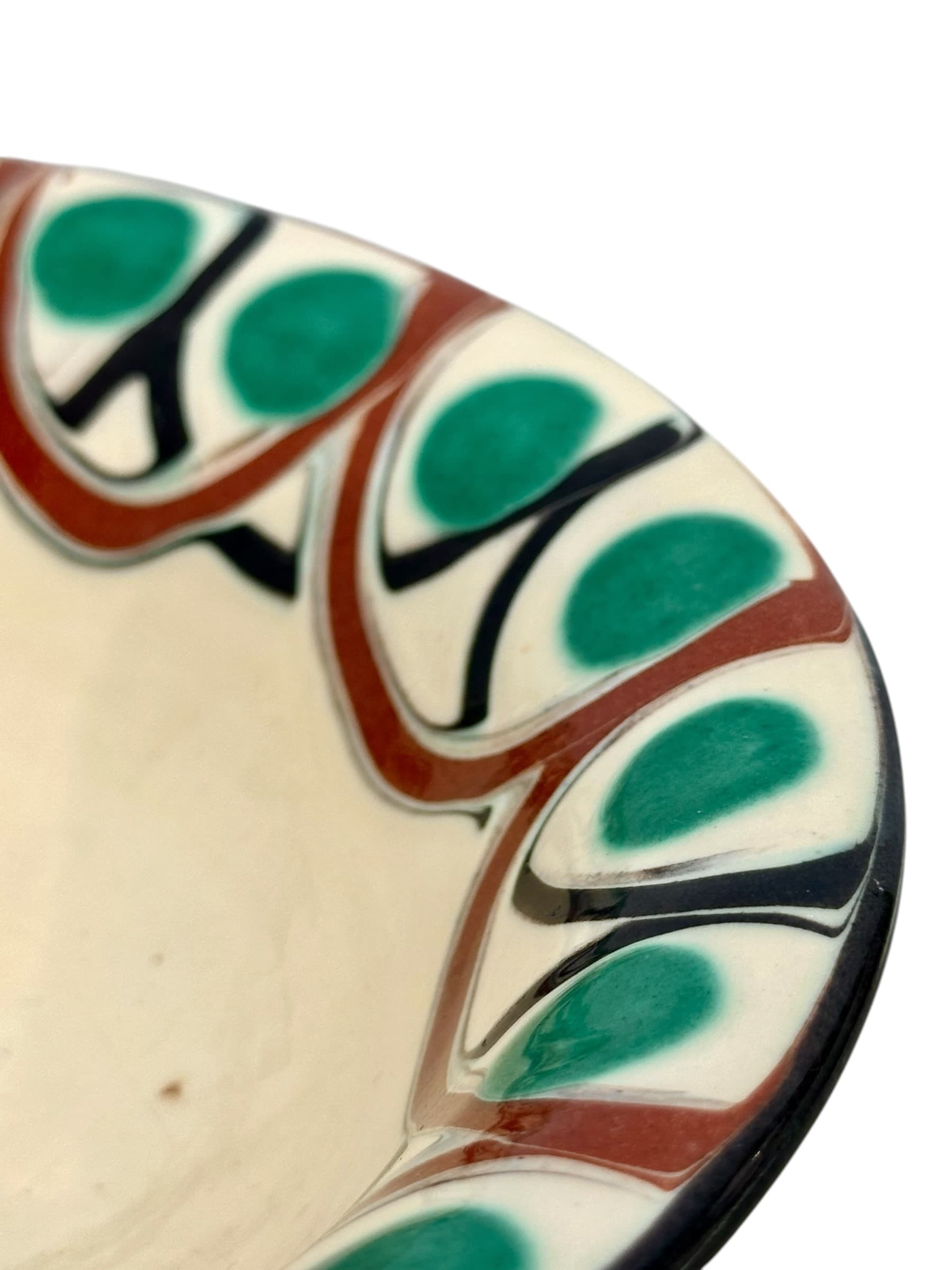 Vintage Mid Century Ceramic Pottery Bowl - thumbnail 4