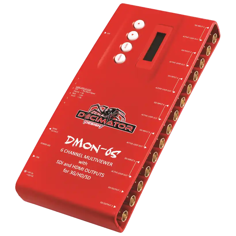 Decimator DMON-6S SDI/HDMI Converter / Muitiviewer