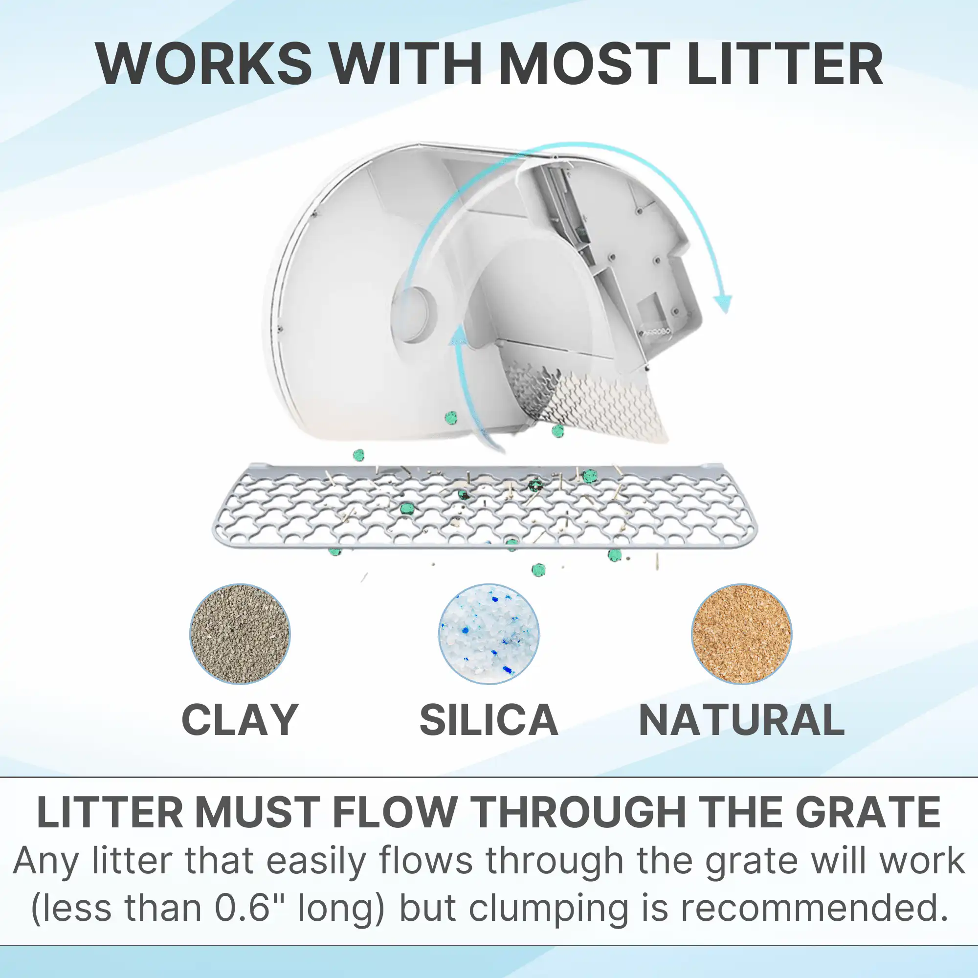 UBPET Pro Self-Cleaning Litter Box with App & Camera - thumbnail 4