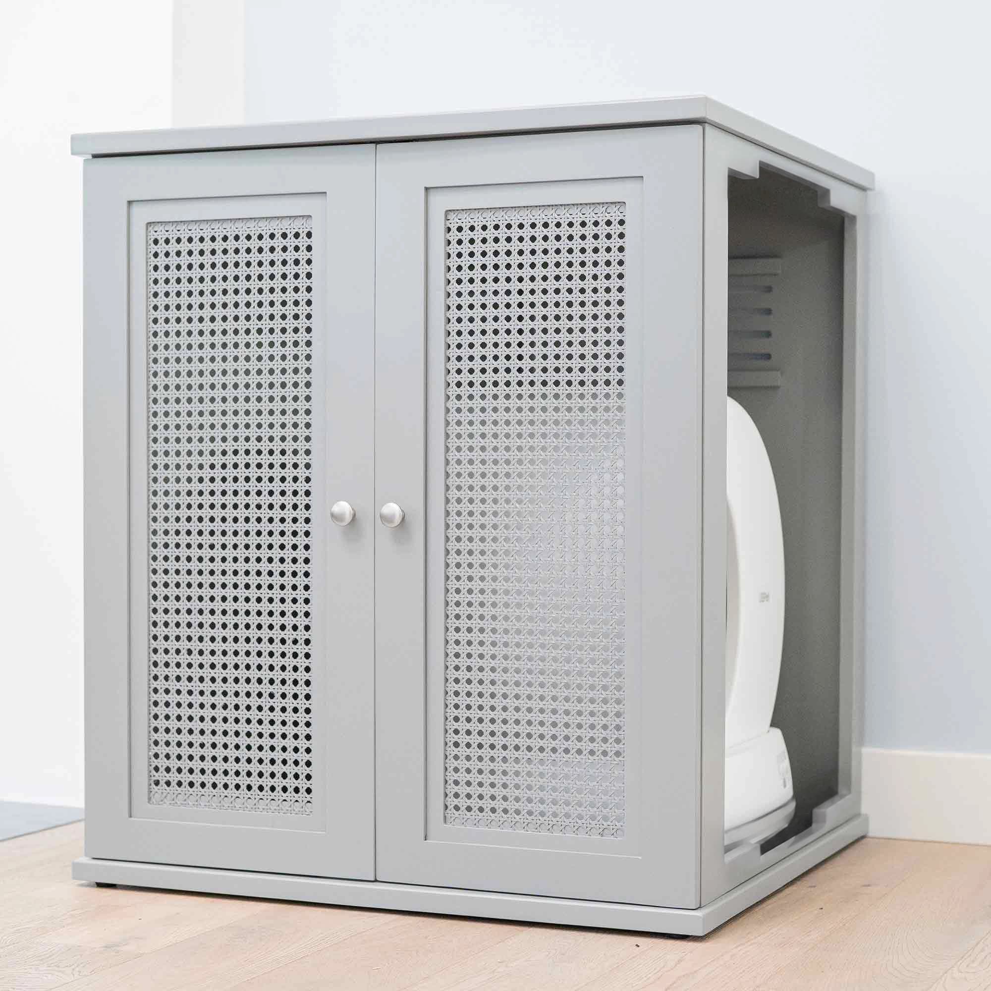 Refined Self Cleaning Litter Box Cabinet - thumbnail 5