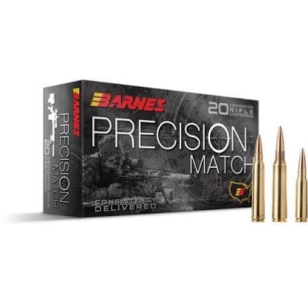 300 Win MAG – Barnes Precision Match 220 Grain OTMBT – 20 Rounds