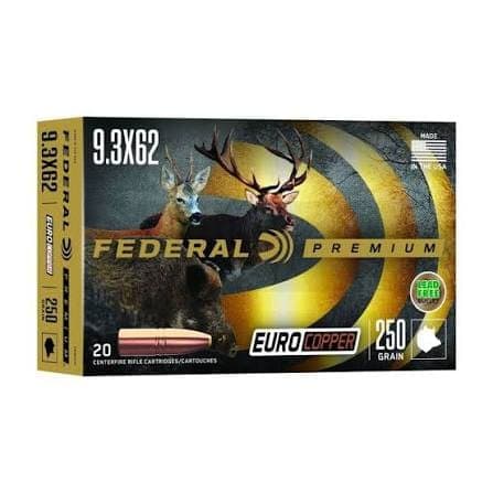 300 Winchester Magnum – Federal Premium Euro Copper 165 Grain – 20 Rounds
