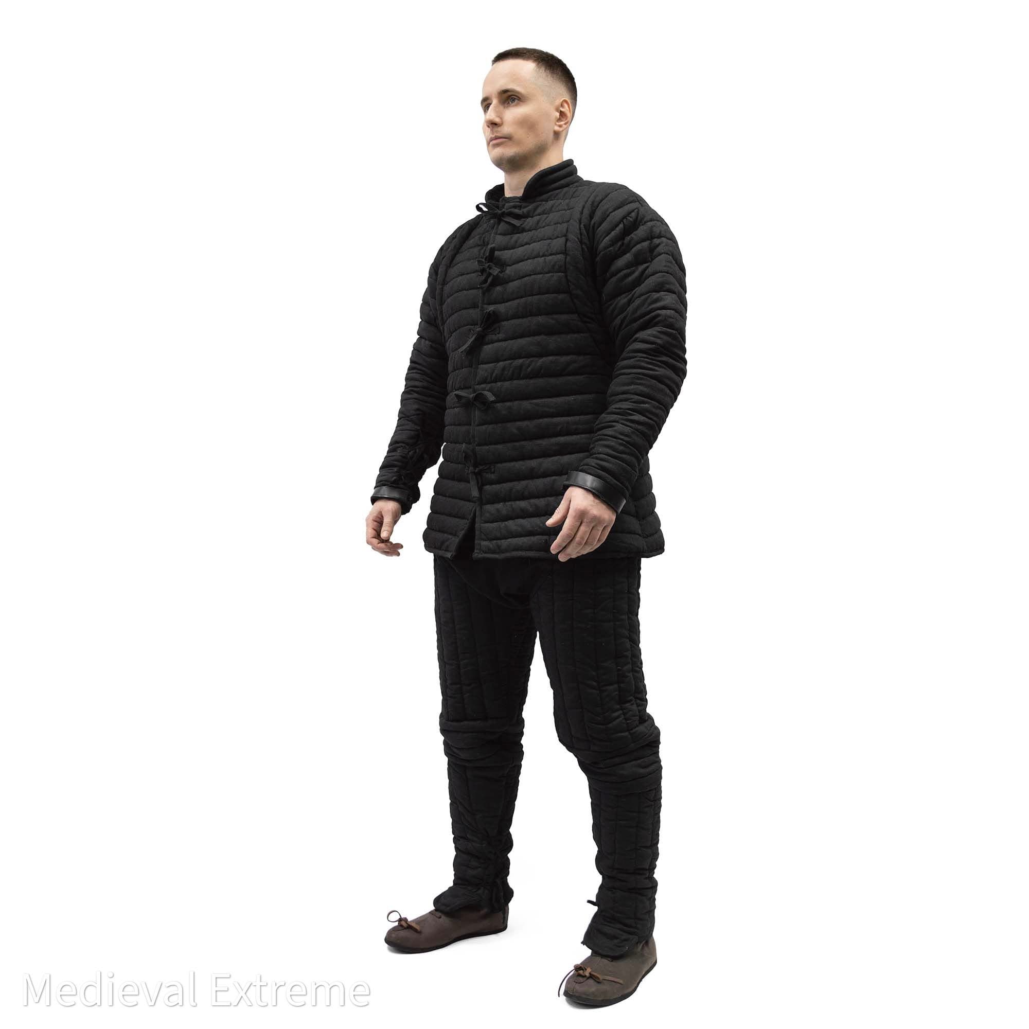 Linen Gambeson and Padded Pants Set - thumbnail 2