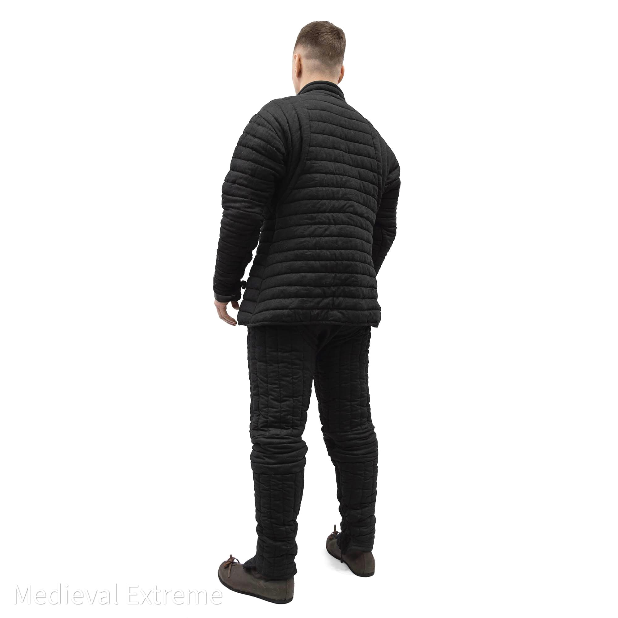 Linen Gambeson and Padded Pants Set - thumbnail 3