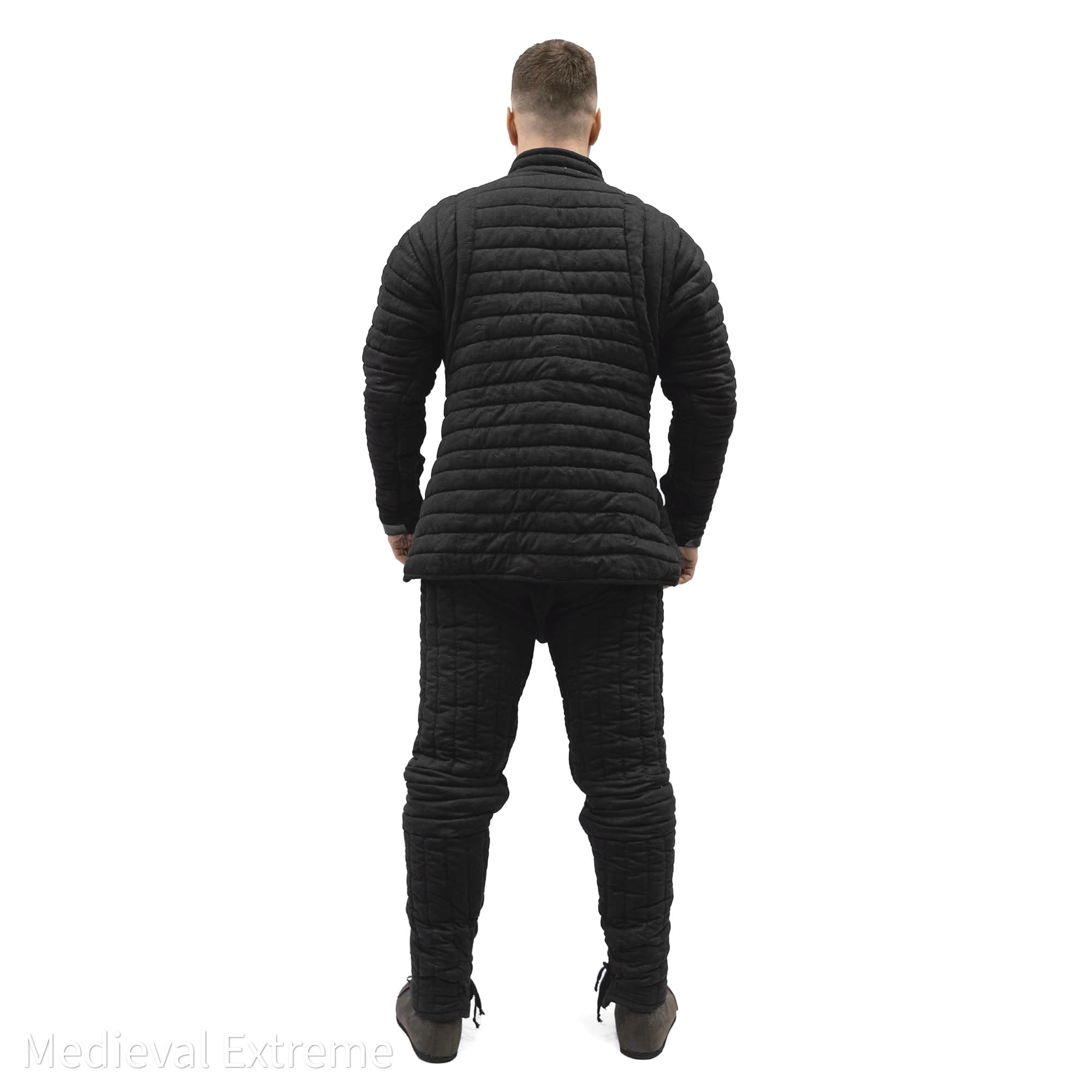 Linen Gambeson and Padded Pants Set - thumbnail 4