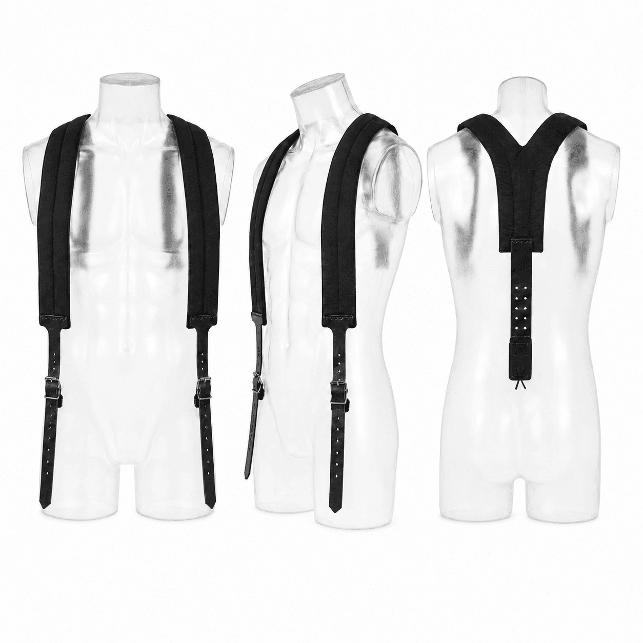 Adjustable Suspenders for Linen Lendenier – C-Belt Support