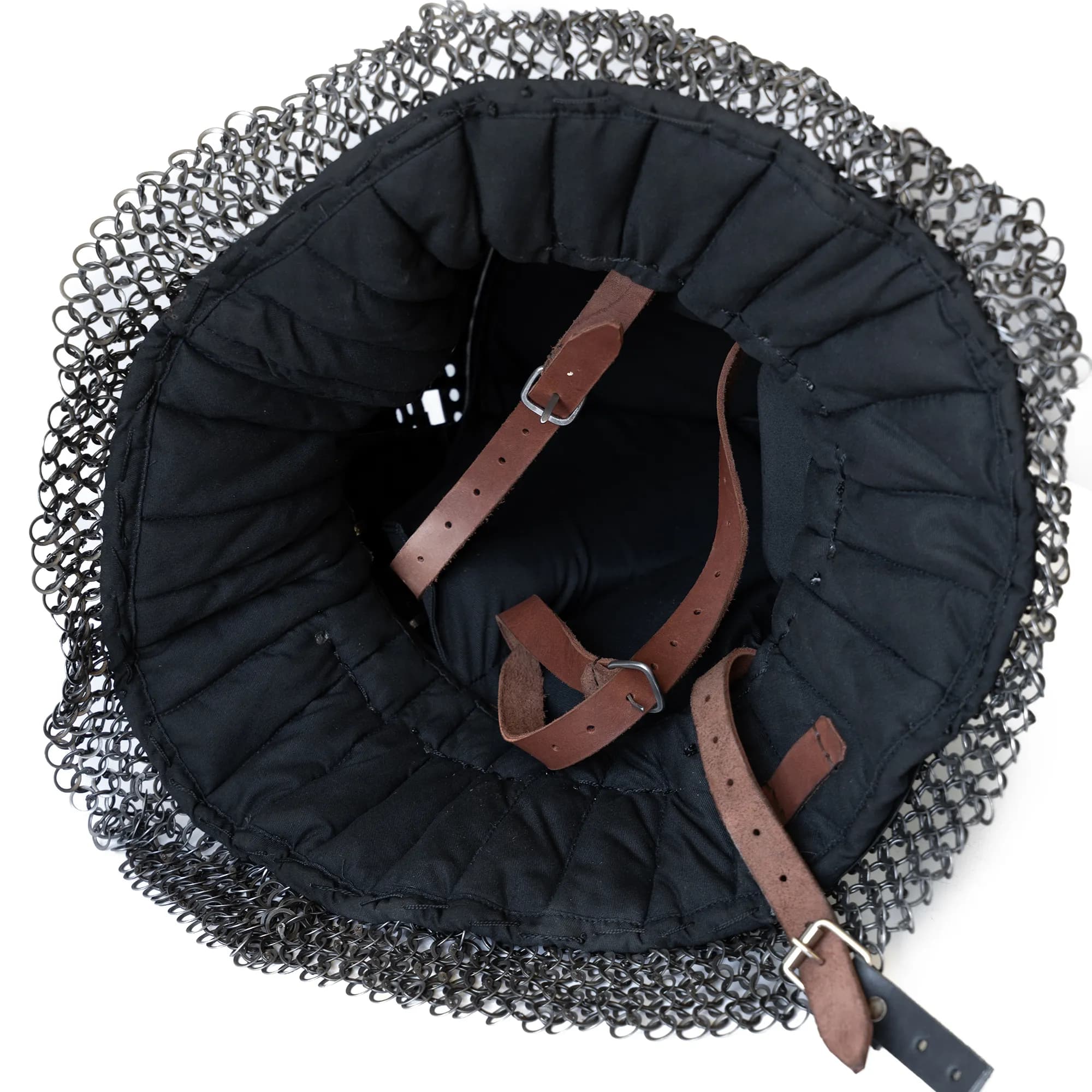 Spoleto Bascinet Helmet for Armored Combat - thumbnail 5