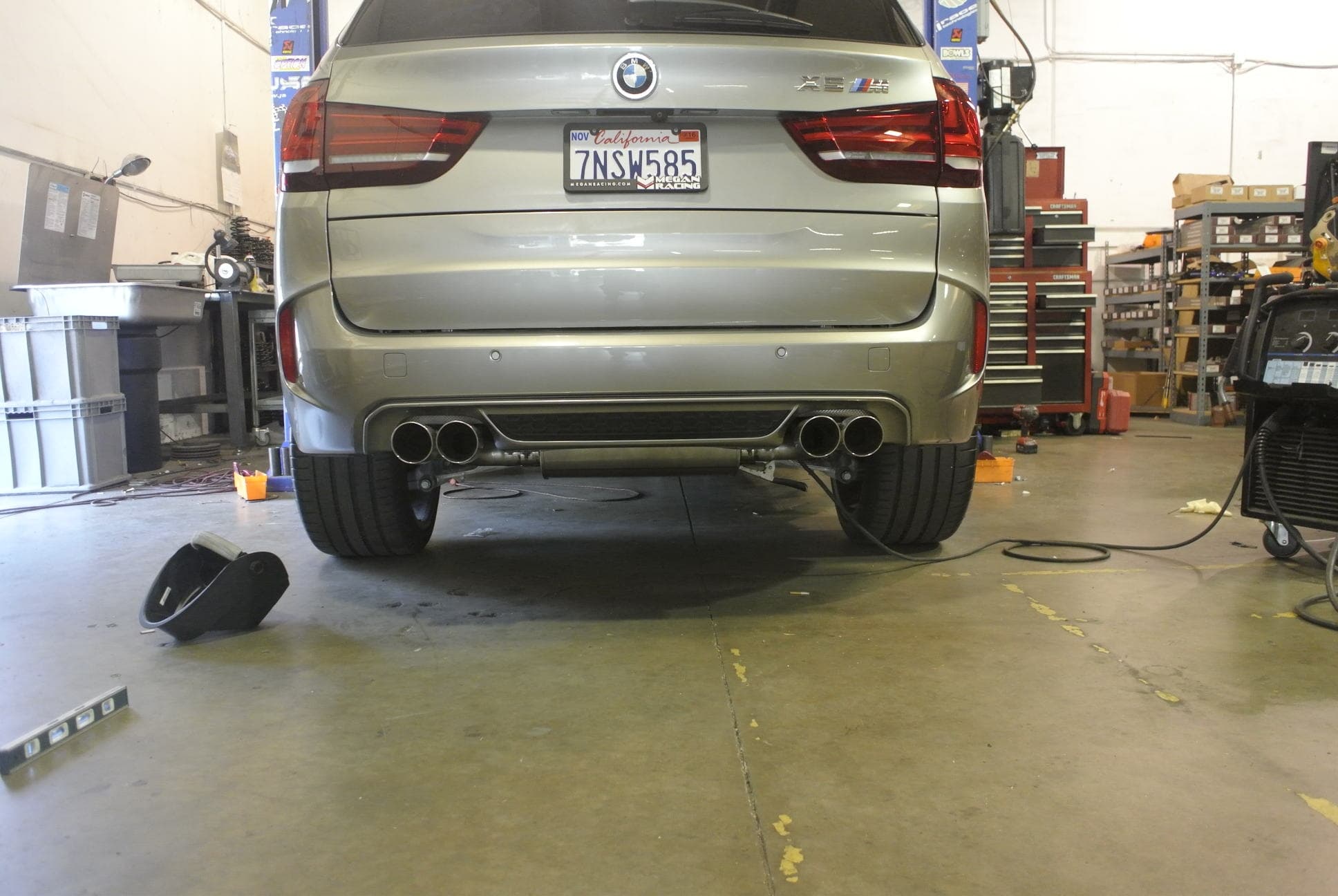 Supremo Exhaust System for BMW X5M (F85) 2015+ / X6M (F16) 2014+ (Excludes Regular X5/X6) – Black Chrome Tips – MR-ABE-BX5M15-BC - thumbnail 2