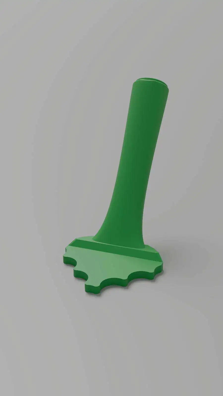 Fluted Green Inside Corner - thumbnail 2