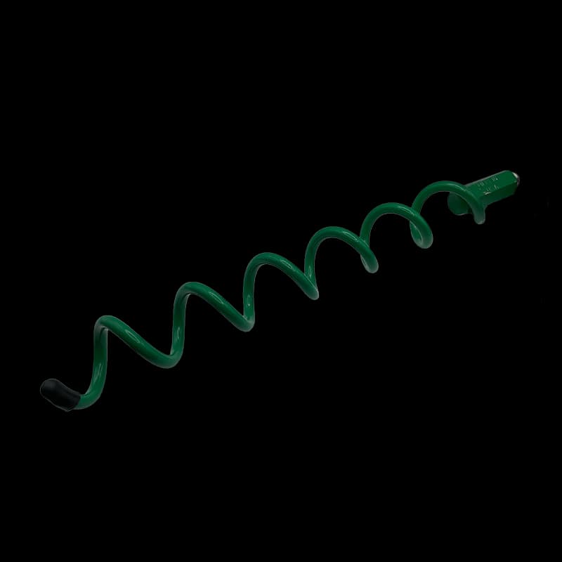 Coiled Lawn Stake with Stainless Anchor