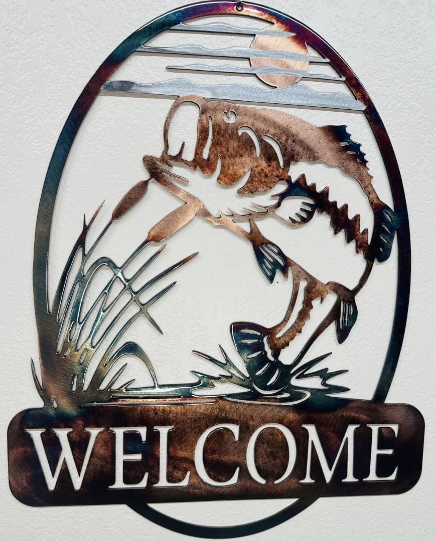 Welcome Bass Oval