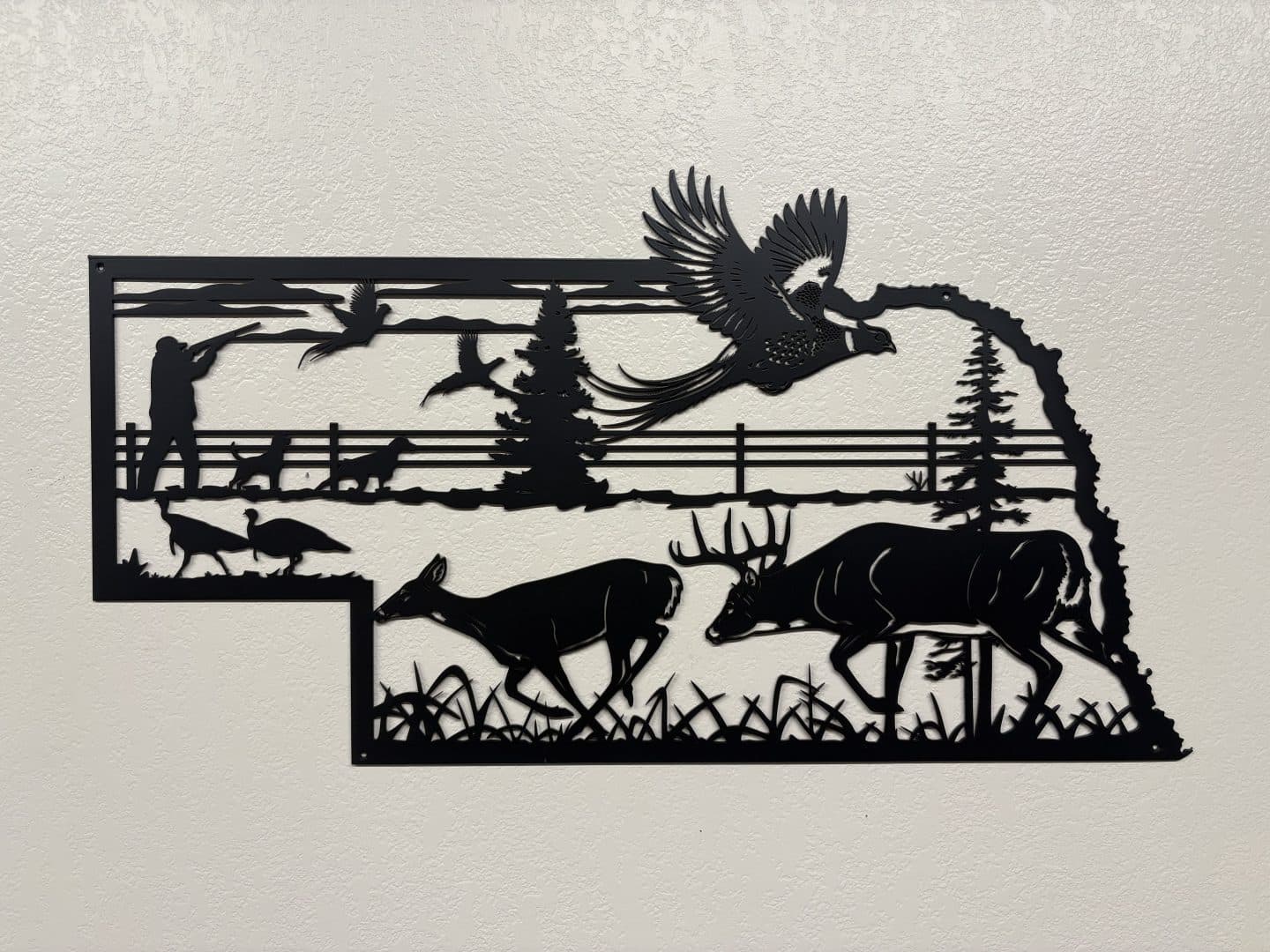Nebraska Whitetail Pheasant Hunting Scene - thumbnail 8
