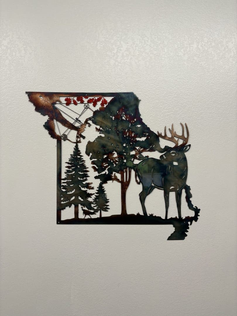 Missouri Bow Hunting Scene