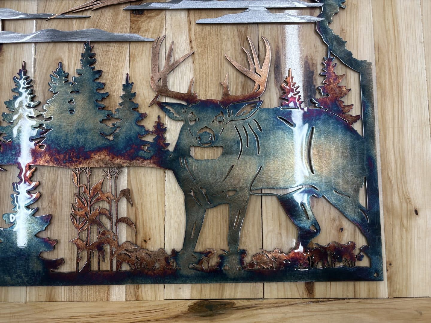 Kansas Whitetail and Pheasant Scene - thumbnail 6