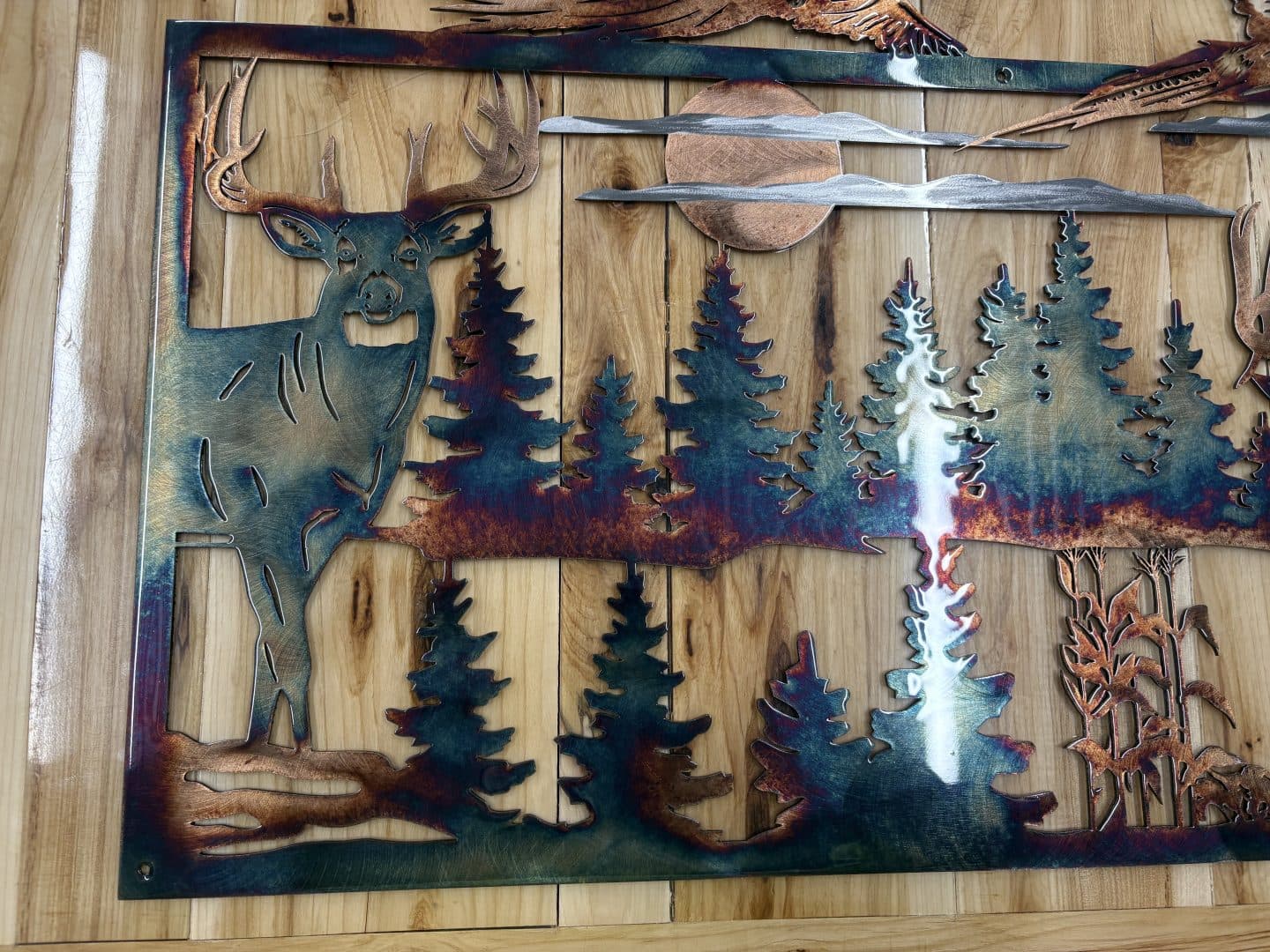 Kansas Whitetail and Pheasant Scene - thumbnail 7