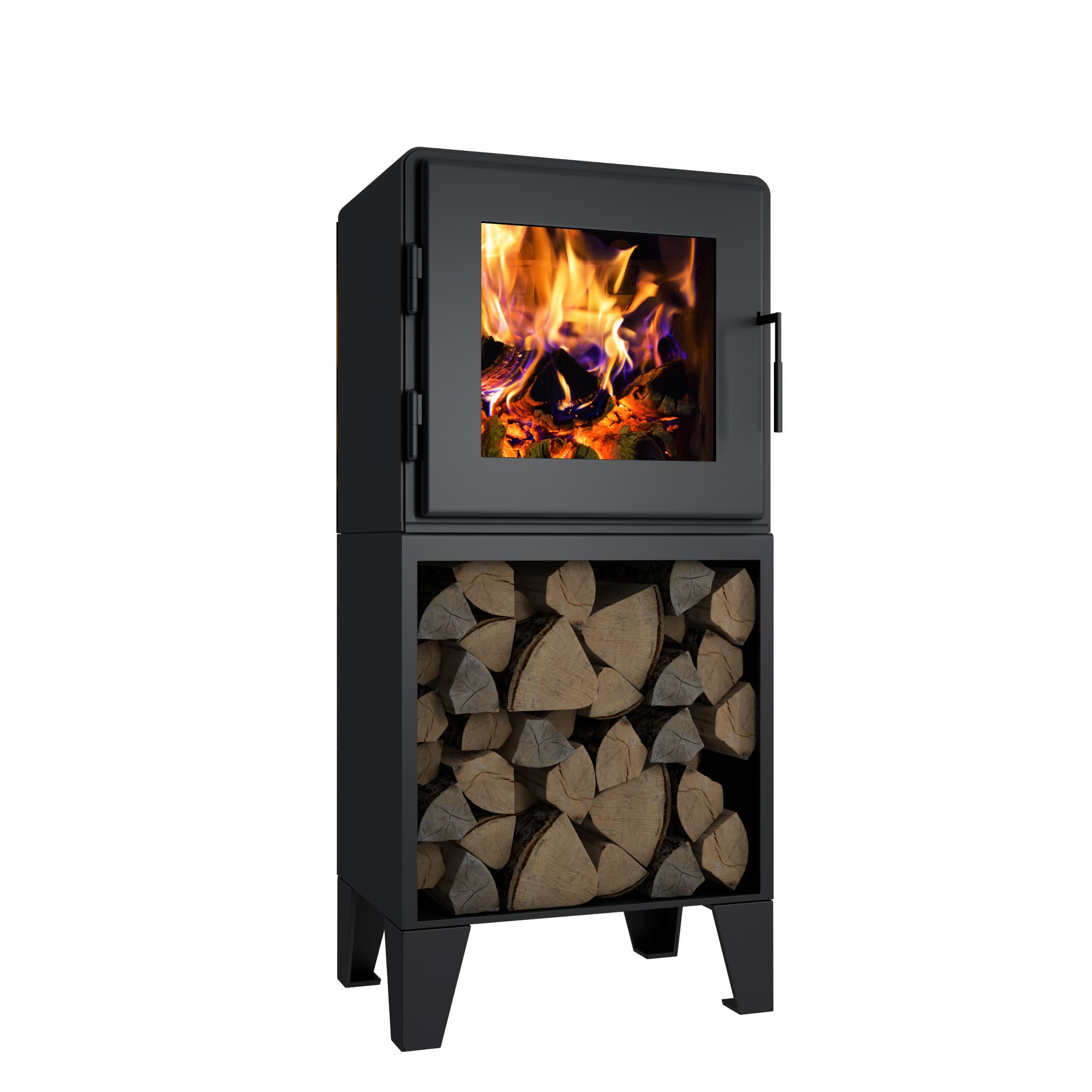 Nova Tower Wood Burning Stove - thumbnail 5