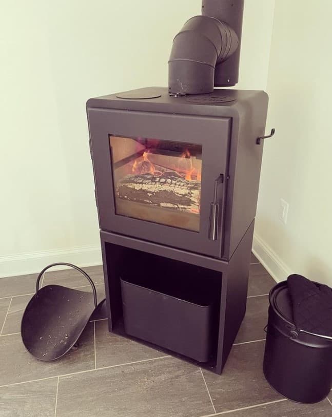 Nova Tower Wood Burning Stove - thumbnail 9