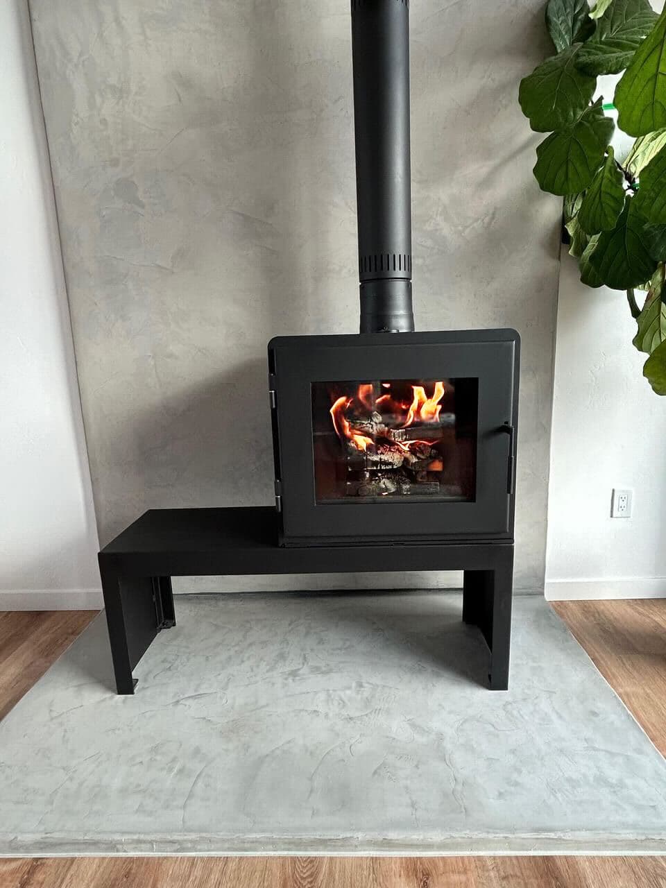 Nova Bench Wood Burning Stove - thumbnail 5
