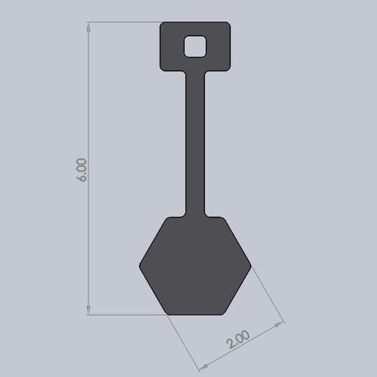 22/Airgun MLS 2″ Hex