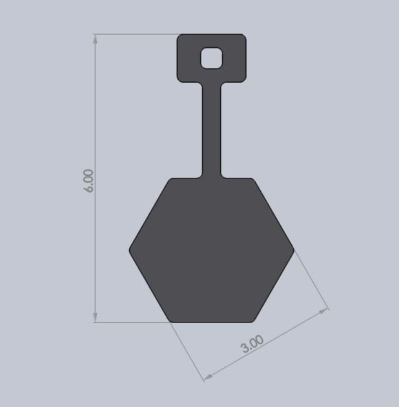22/Airgun MLS 3″ Hex