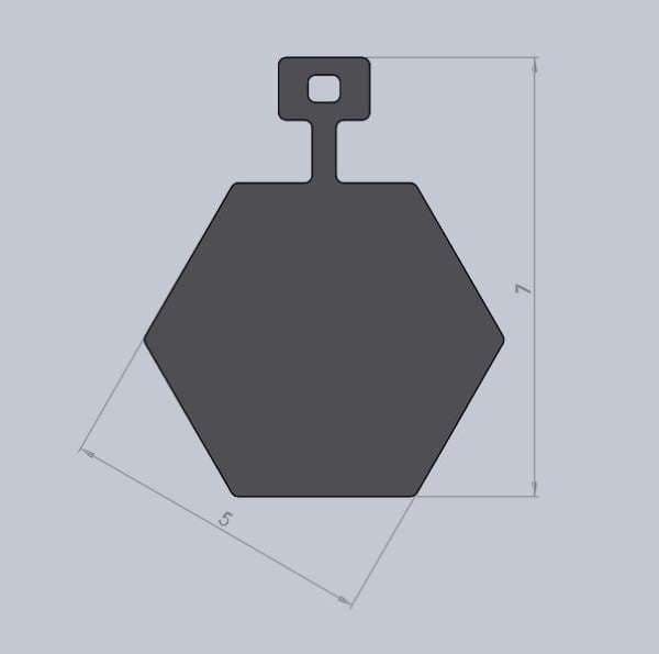 22/Airgun MLS 5″ Hex