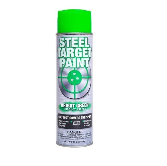 Bright Green Steel Target Paint