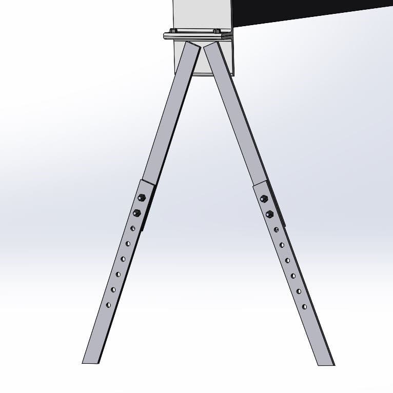 Hat Creek Rifle Plate Rack - thumbnail 5