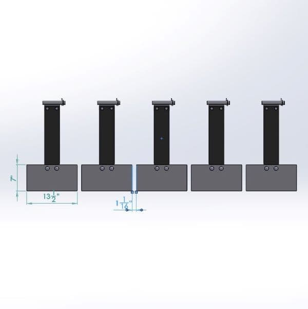 Hat Creek Rifle Plate Rack - thumbnail 7