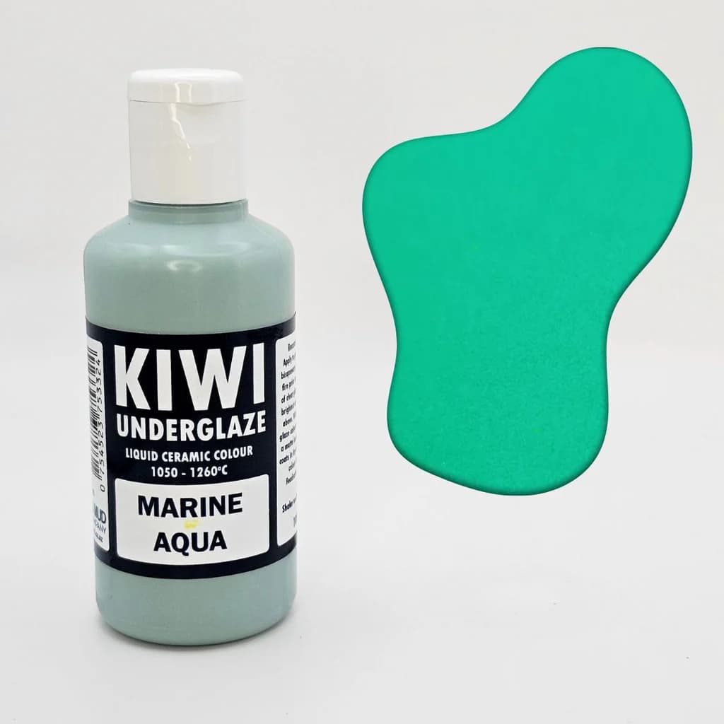 Marine Aqua Kiwi Underglaze