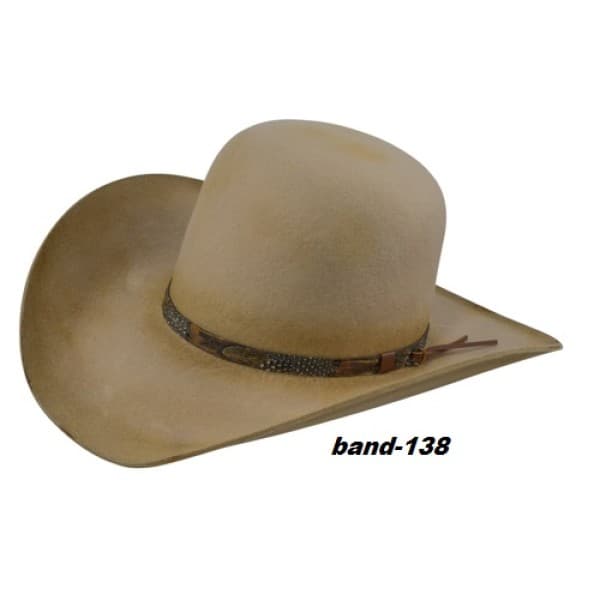 Style: 1004 All Around Distressed Wool Cowboy Hat - thumbnail 5