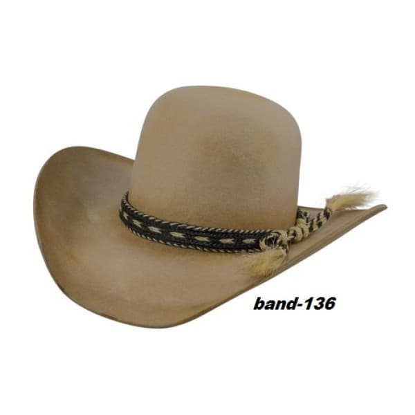 Style: 1004 All Around Distressed Wool Cowboy Hat - thumbnail 10