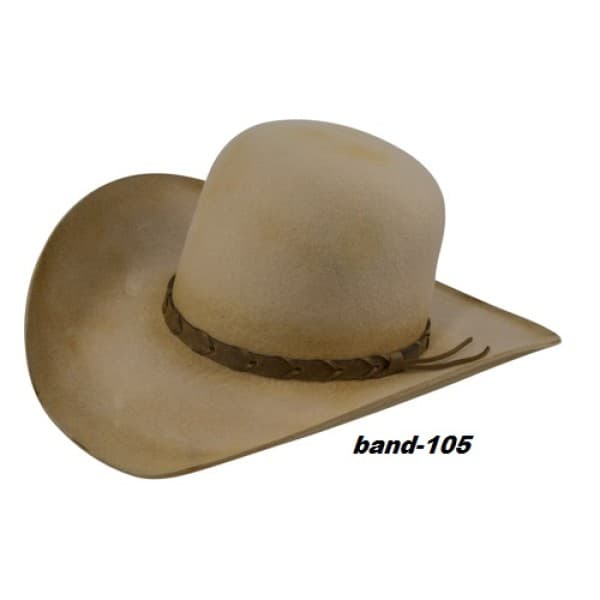 Style: 1004 All Around Distressed Wool Cowboy Hat - thumbnail 4