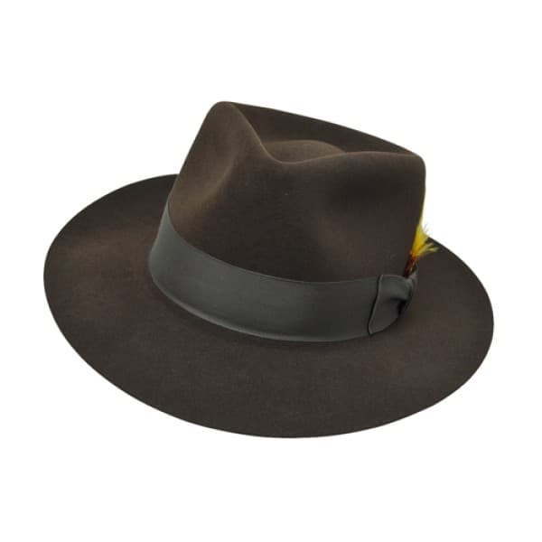 Style: 245 The Norwalk Fedora Hat - thumbnail 2