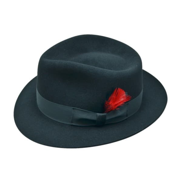 Style: 245 The Norwalk Fedora Hat - thumbnail 6