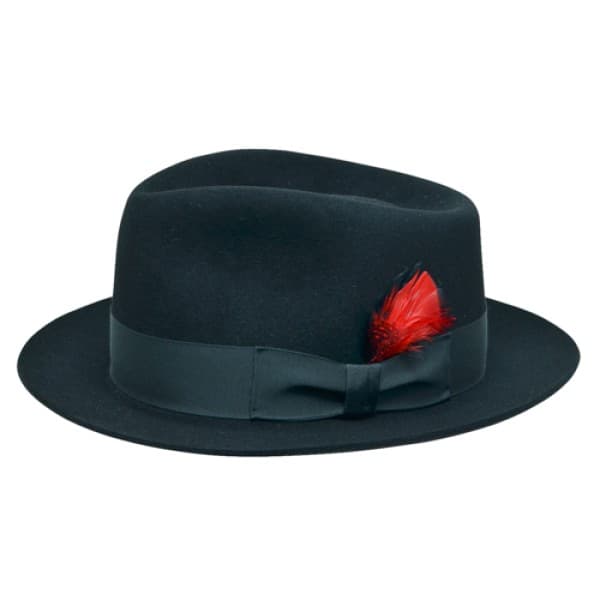 Style: 245 The Norwalk Fedora Hat - thumbnail 7