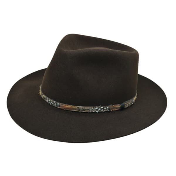 Style: 247 The Quincy Fedora Hat - thumbnail 2