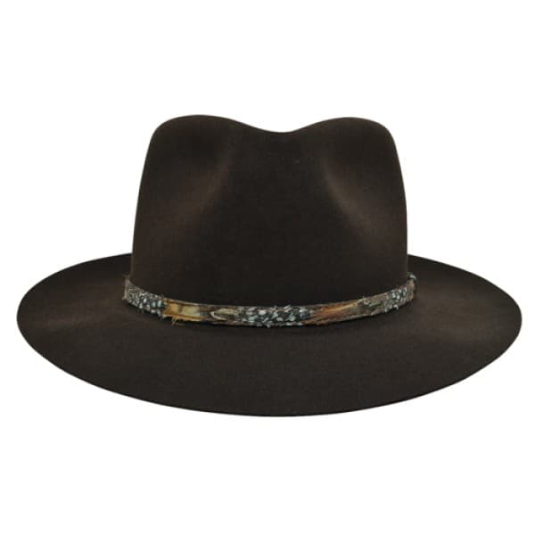 Style: 247 The Quincy Fedora Hat - thumbnail 3