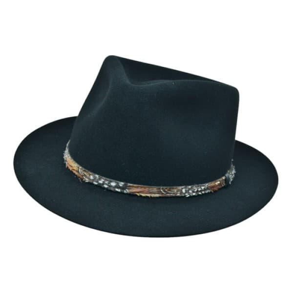 Style: 247 The Quincy Fedora Hat - thumbnail 5