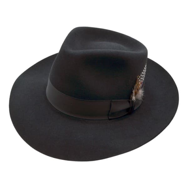 Style: 304 Teardrop Fedora Hat - thumbnail 4