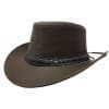 Style: 310 Aussie Leather Hat - thumbnail 2